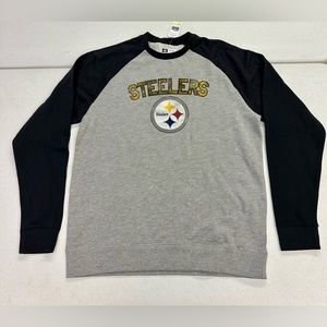 Pittsburgh Steelers crew hoodie L